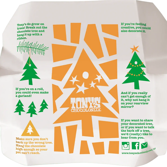 candy - tony's holiday chocolate bar by tony's chocolonely inc