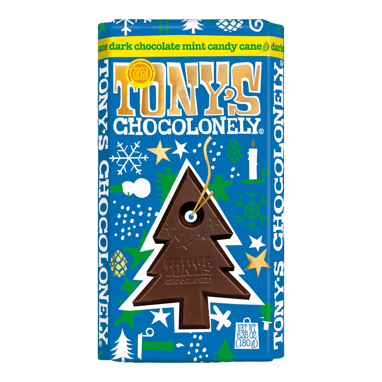 candy - tony's holiday chocolate bar by tony's chocolonely inc