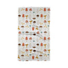 microfiber tea towel - foraging by geometry house