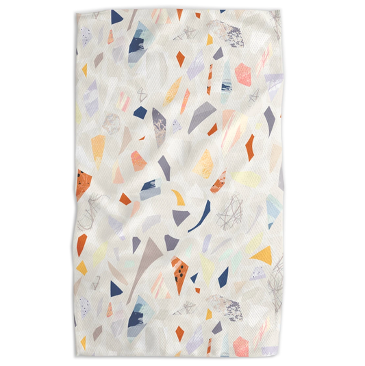 microfiber tea towel - one thousand by geometry house
