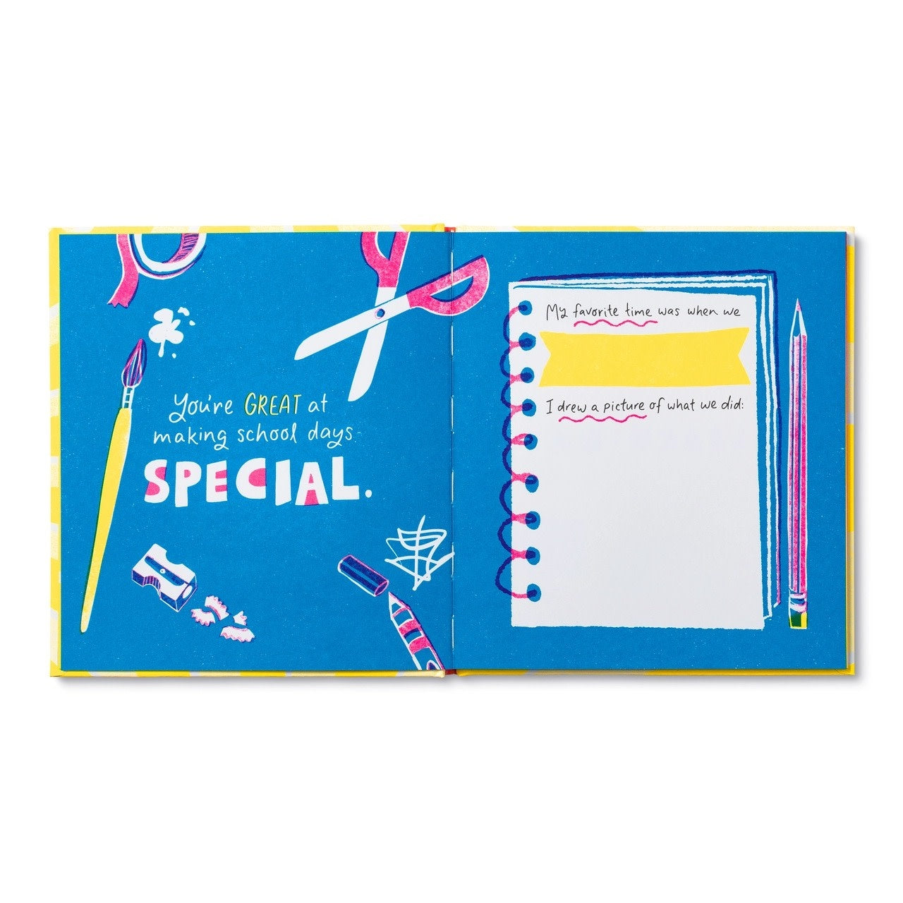 book - teacher, i made you a book by compendium