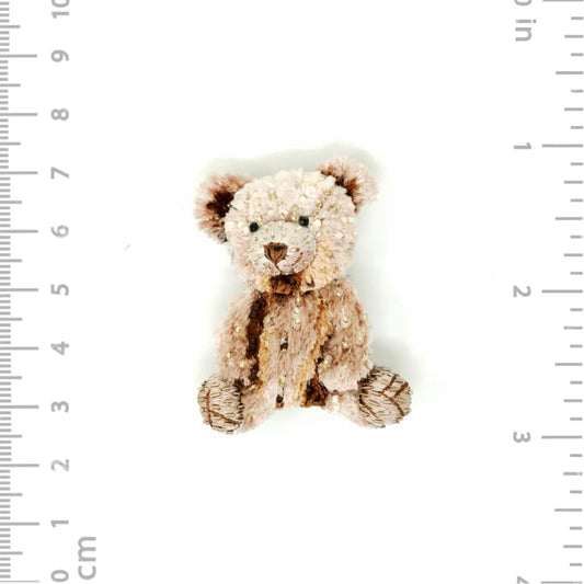 brooch pin - teddy bear by trovelore