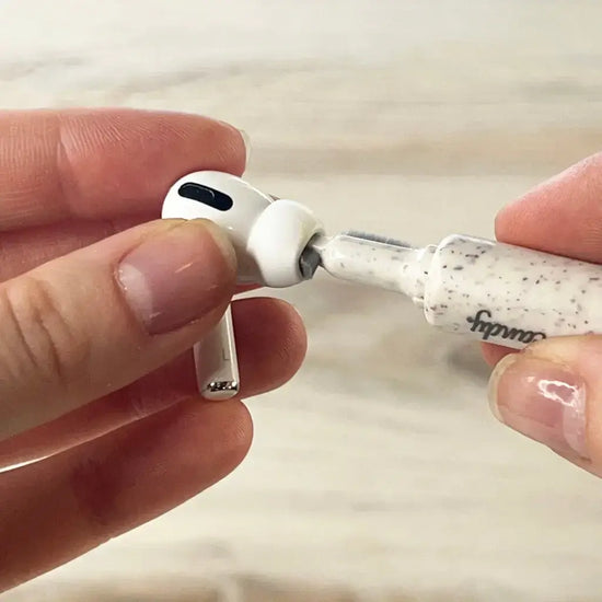 tool - tiny earbud cleaner - natural by tech candy (e-accessories)