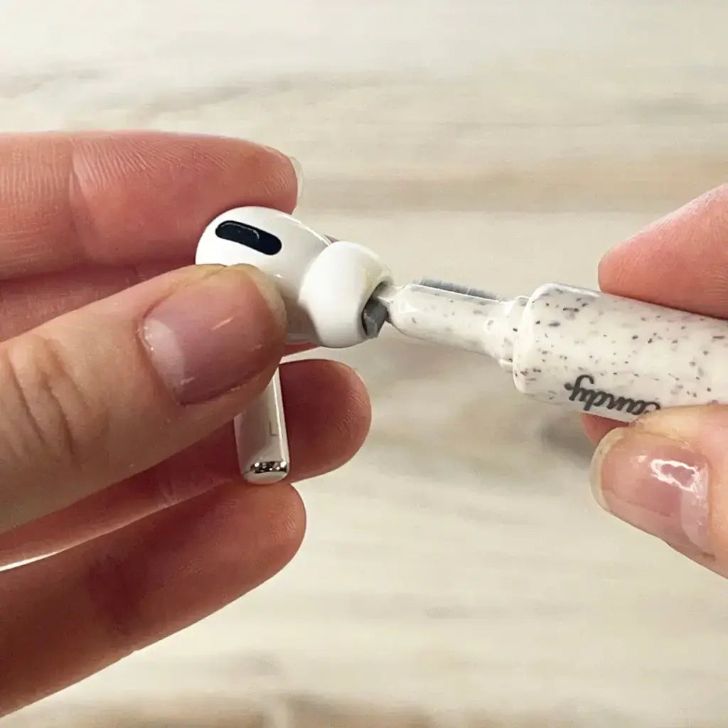 tool - tiny earbud cleaner - natural by tech candy (e-accessories)