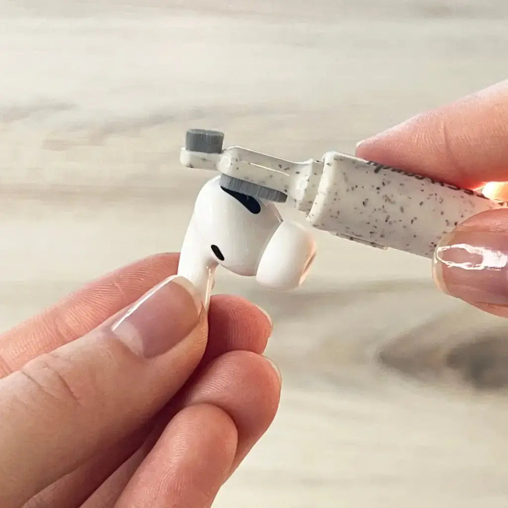 tool - tiny earbud cleaner - natural by tech candy (e-accessories)
