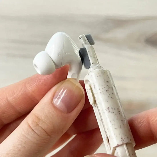 tool - tiny earbud cleaner - natural by tech candy (e-accessories)