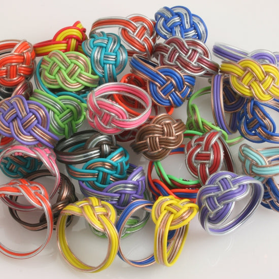 ring - upcycled telephone wire by steve parkes/the east africa co.
