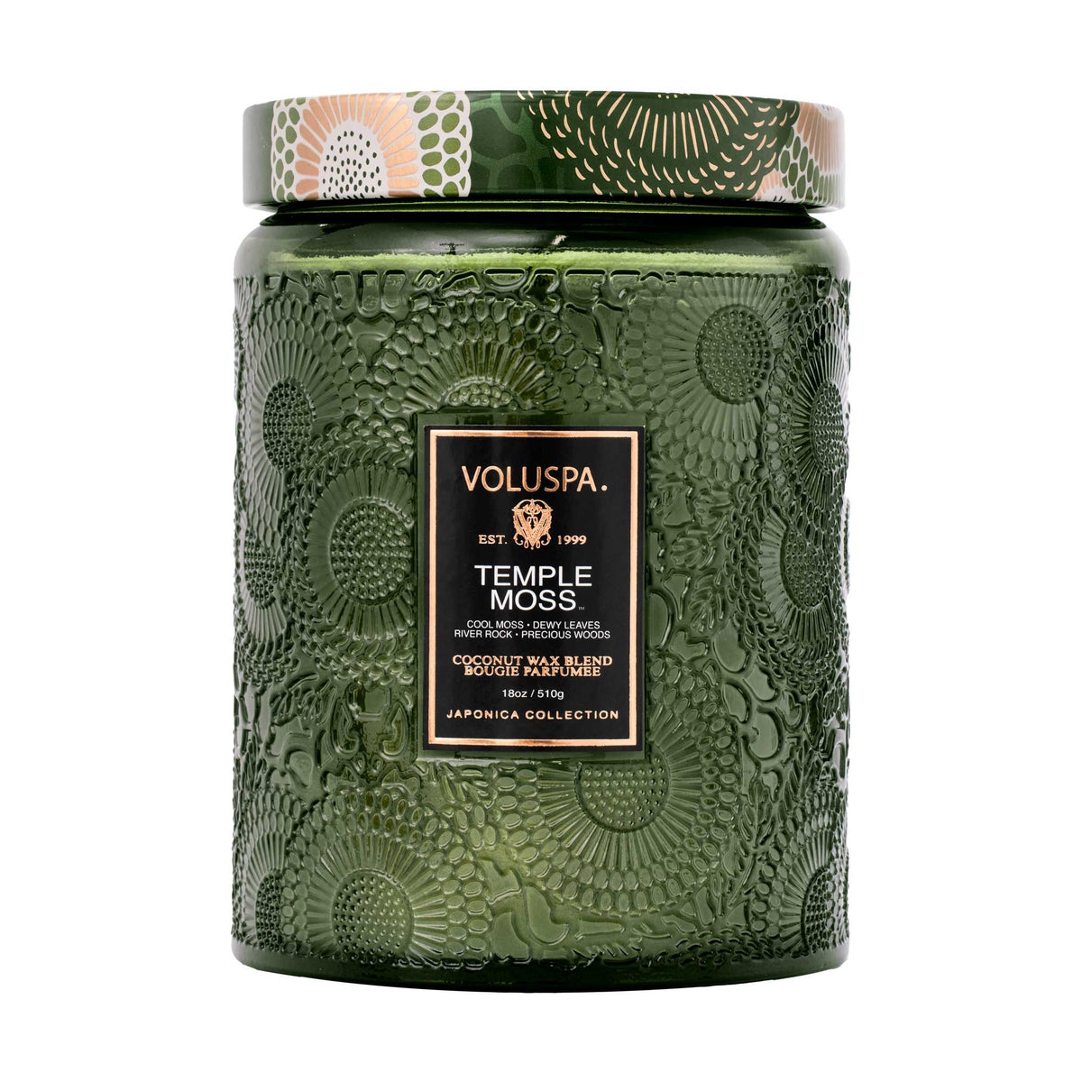 candle - japonica - temple moss by voluspa
