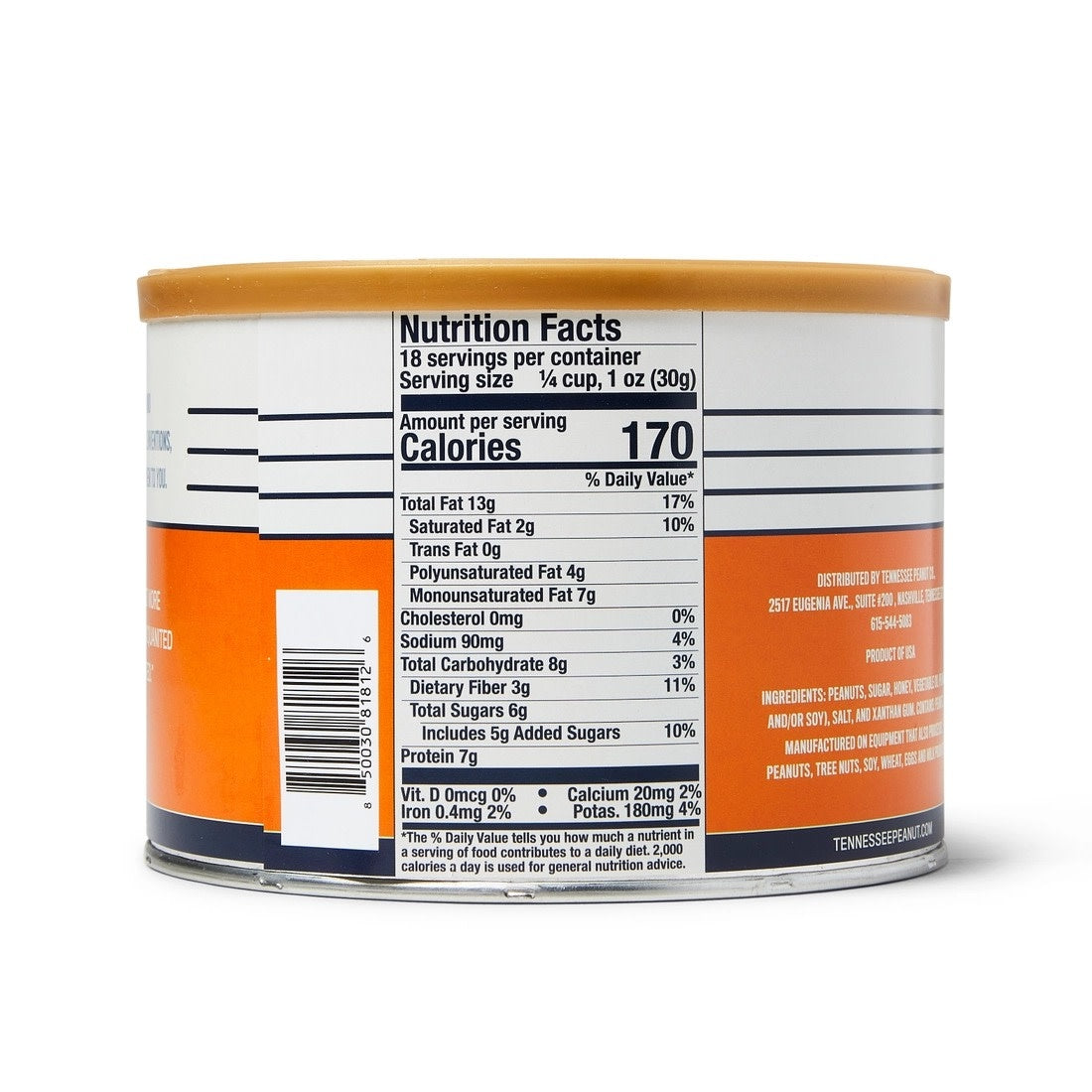 snack - tennesee peanut by tennessee peanut co.