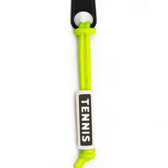 bag zipper tag - tennis by mudlove