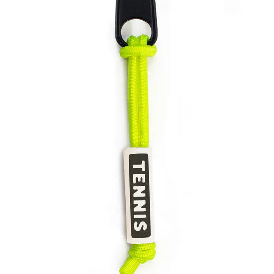 bag zipper tag - tennis by mudlove