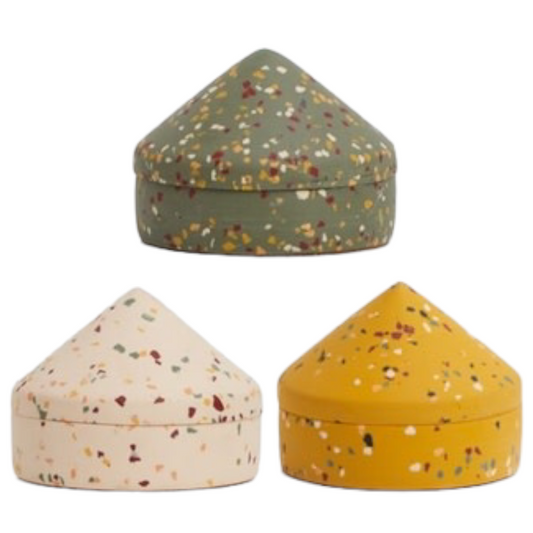 keepsake box - terrazzo cone by capra designs