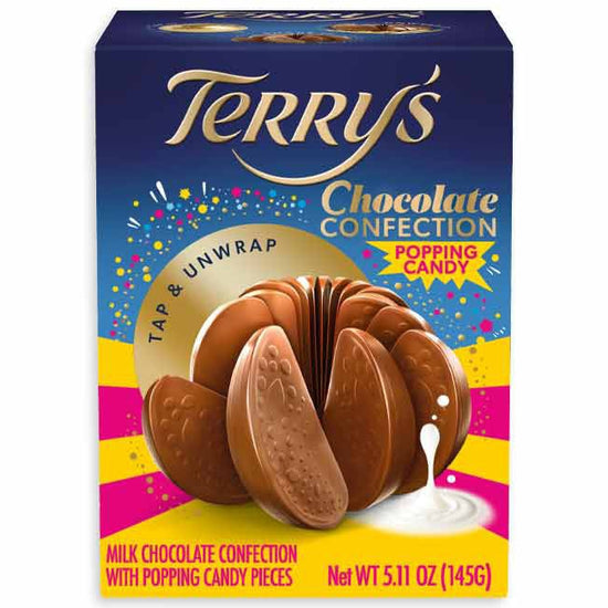 candy - terry's milk chocolate confection - popping candy by redstone foods inc