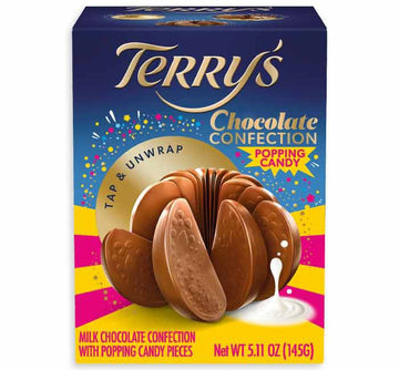 candy - terry's milk chocolate confection - popping candy by redstone foods inc