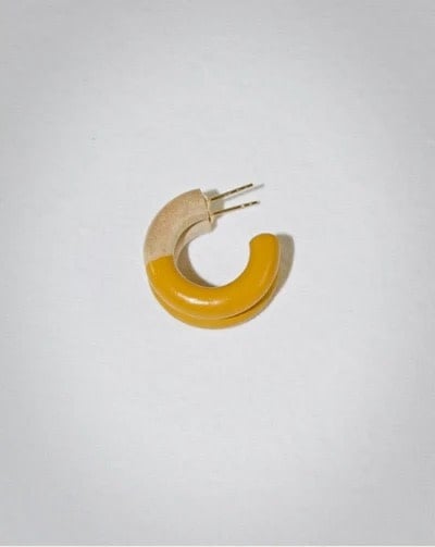 earrings - mini hoop - dip by binky and lulu