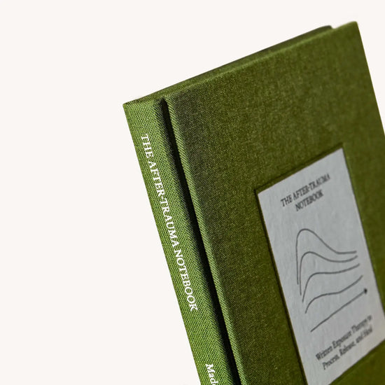 book - the after-trauma notebook by therapy notebooks