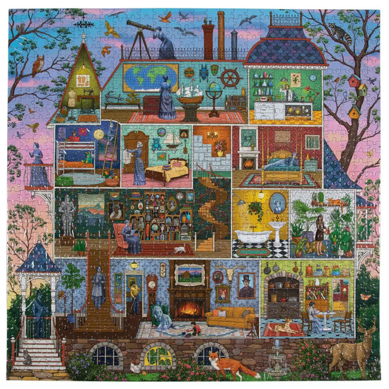puzzle - 1000-piece - the alchemist's home by eeboo