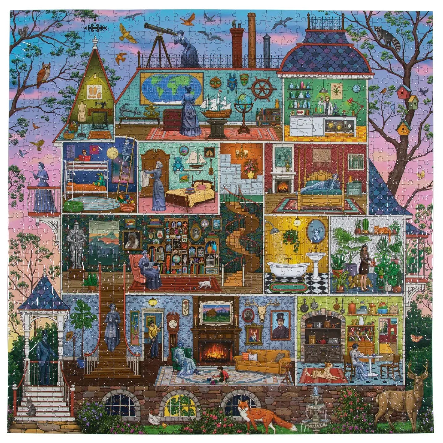 puzzle - 1000-piece - the alchemist's home by eeboo