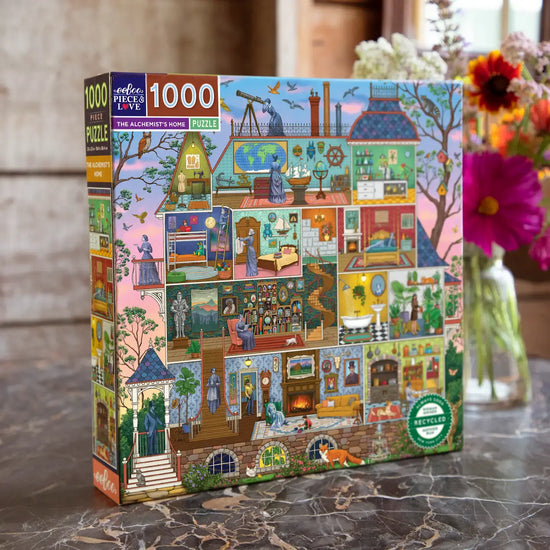 puzzle - 1000-piece - the alchemist's home by eeboo