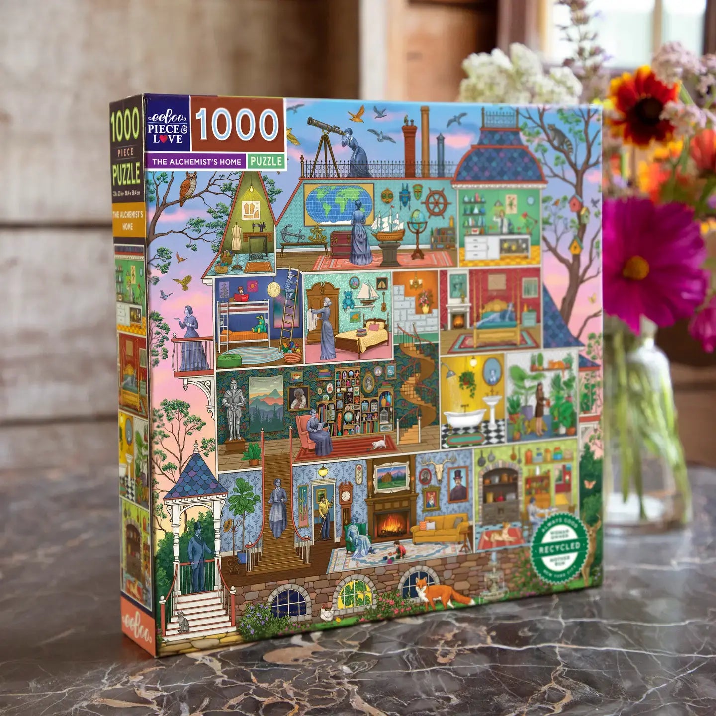 puzzle - 1000-piece - the alchemist's home by eeboo