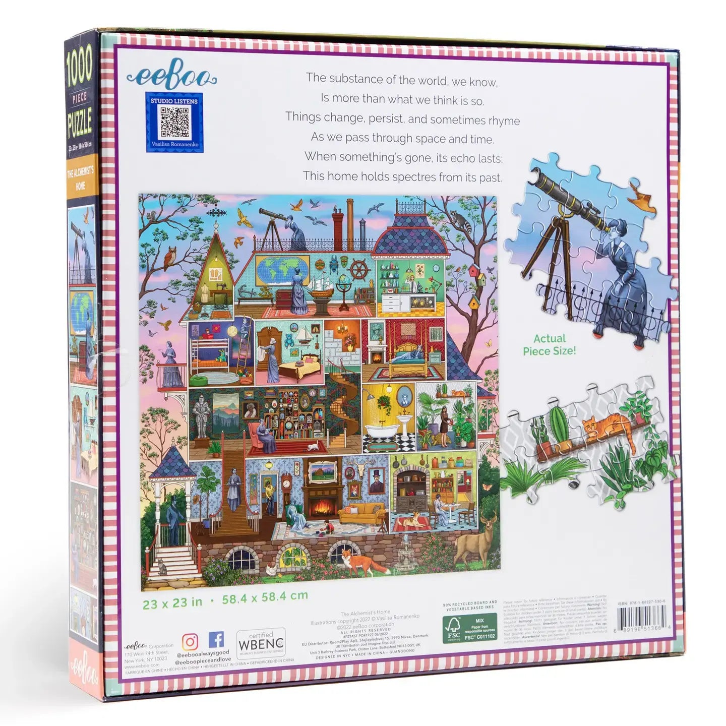 puzzle - 1000-piece - the alchemist's home by eeboo