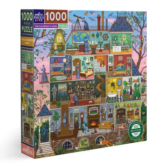 puzzle - 1000-piece - the alchemist's home by eeboo