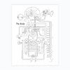 art print - letterpress - 8.5" x 11" - body by archie's press