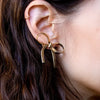 earrings - stud bow by peter and june