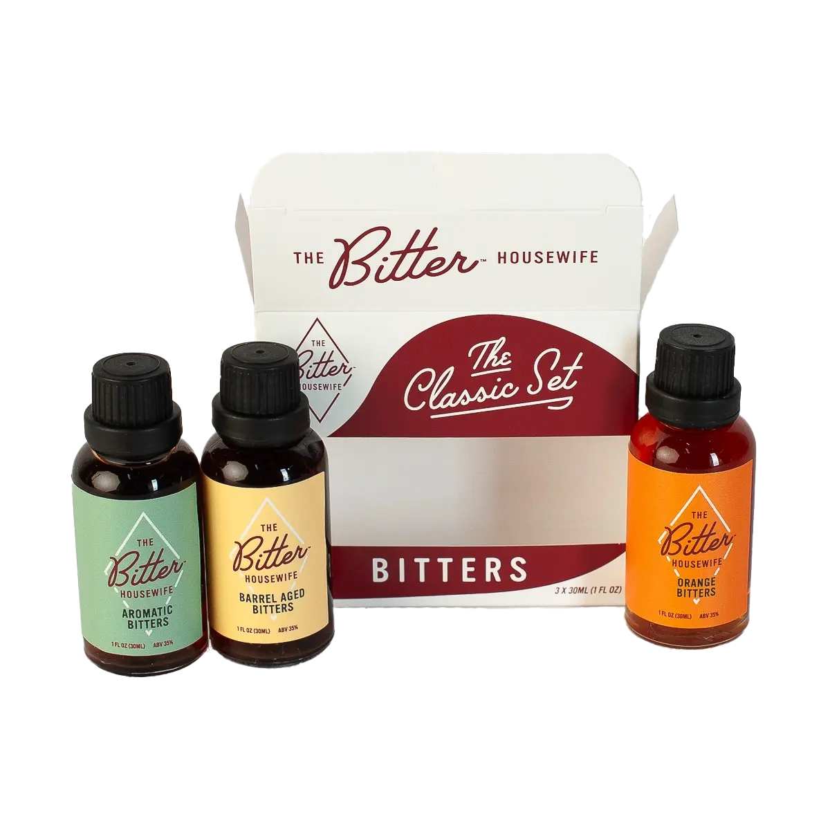 condiment - bitters - classic set by the bitter housewife