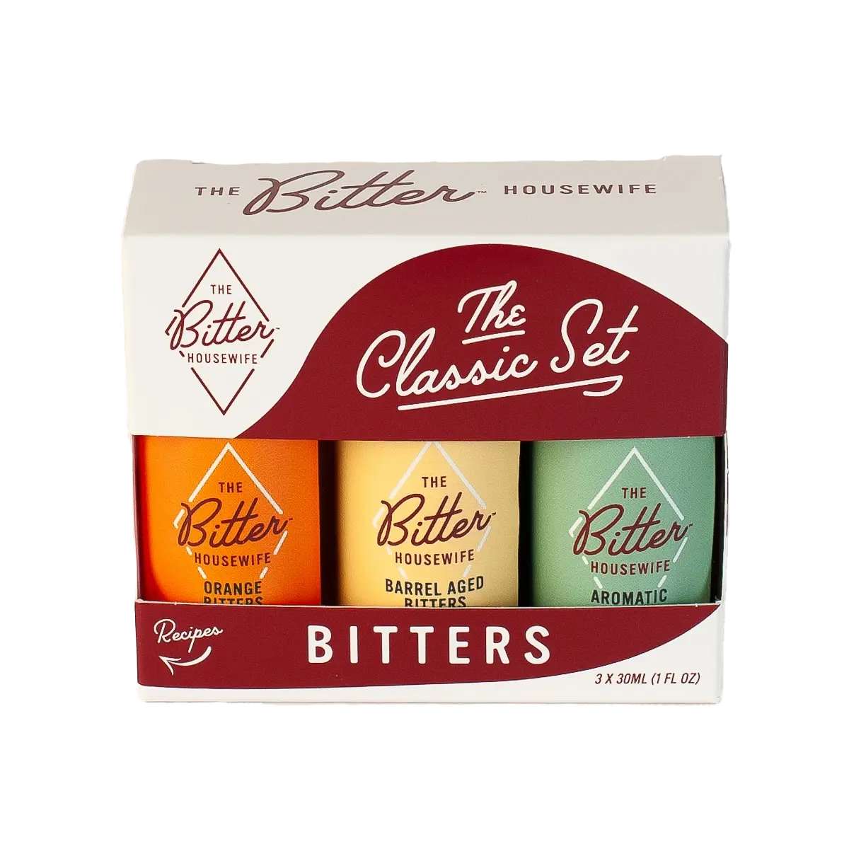condiment - bitters - classic set by the bitter housewife