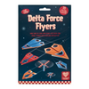 kit - paper airplane - delta force flyers by clockwork soldier
