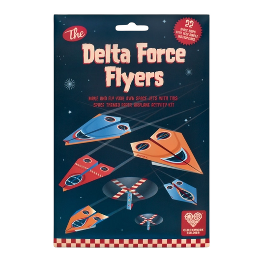 kit - paper airplane - delta force flyers by clockwork soldier