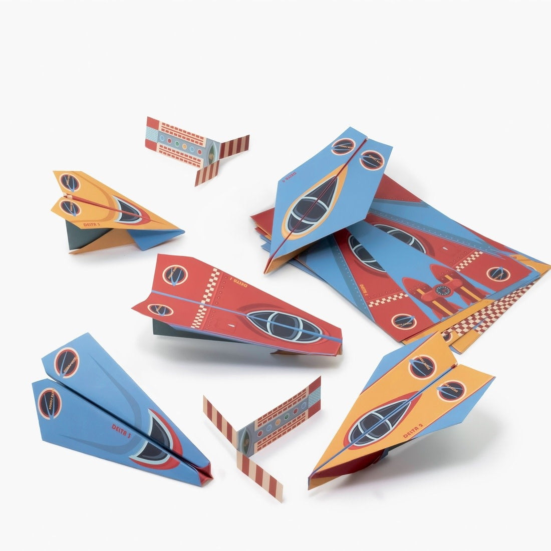 kit - paper airplane - delta force flyers by clockwork soldier