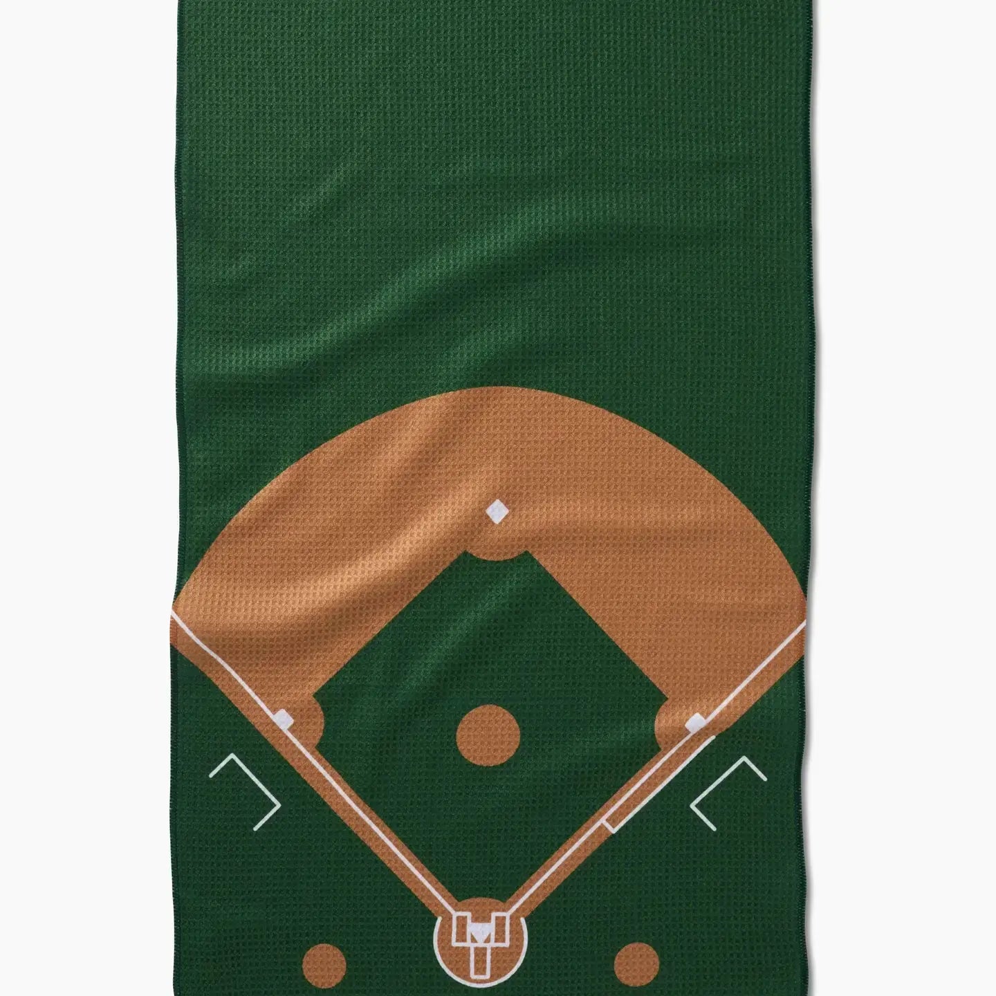 tea towel - microfiber - the field baseball by geometry house