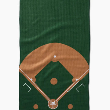 tea towel - microfiber - the field baseball by geometry house