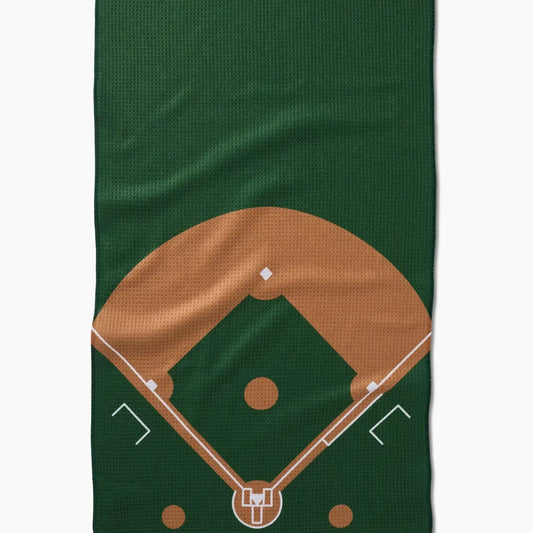 tea towel - microfiber - the field baseball by geometry house