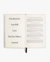 book - five minute journal - daily gratitude - black by intelligent change