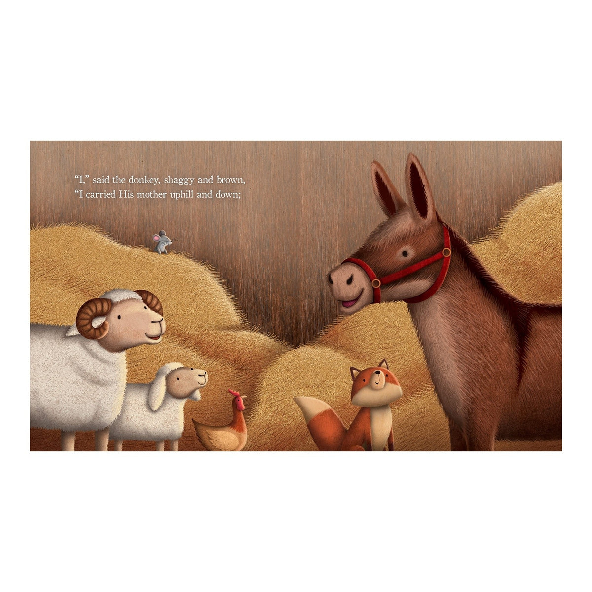 book - friendly animals christmas by gibbs smith