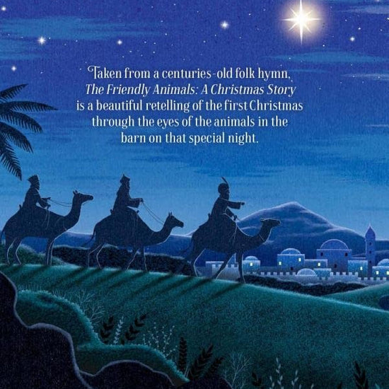 book - friendly animals christmas by gibbs smith