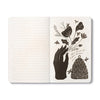 book - "write now" journal - the heart that gives, gathers by compendium