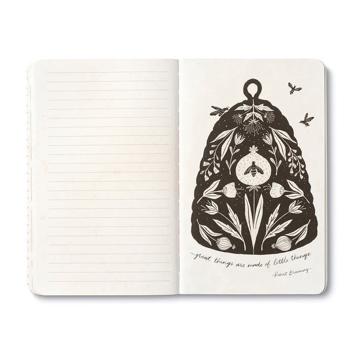 book - "write now" journal - the heart that gives, gathers by compendium