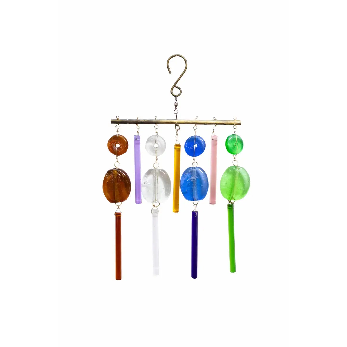 mobile chime - mix of glass by moksha imports