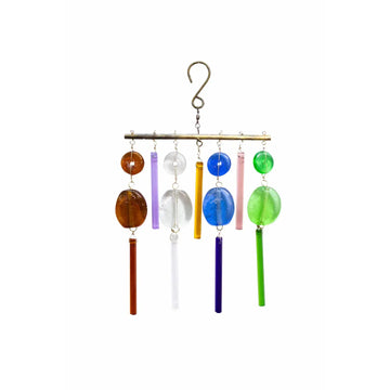 mobile chime - mix of glass by moksha imports
