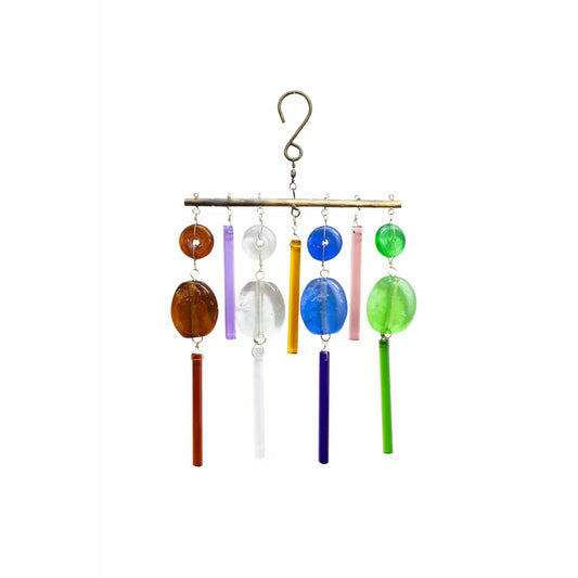 mobile chime - mix of glass by moksha imports