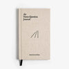 book - three question journal - daily wellbeing - linen by intelligent change