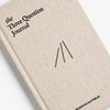 book - three question journal - daily wellbeing - linen by intelligent change