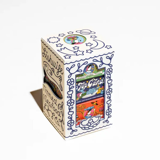 tinned trio - pop top candle + smoked salmon + smoked rainbow trout by fishwife