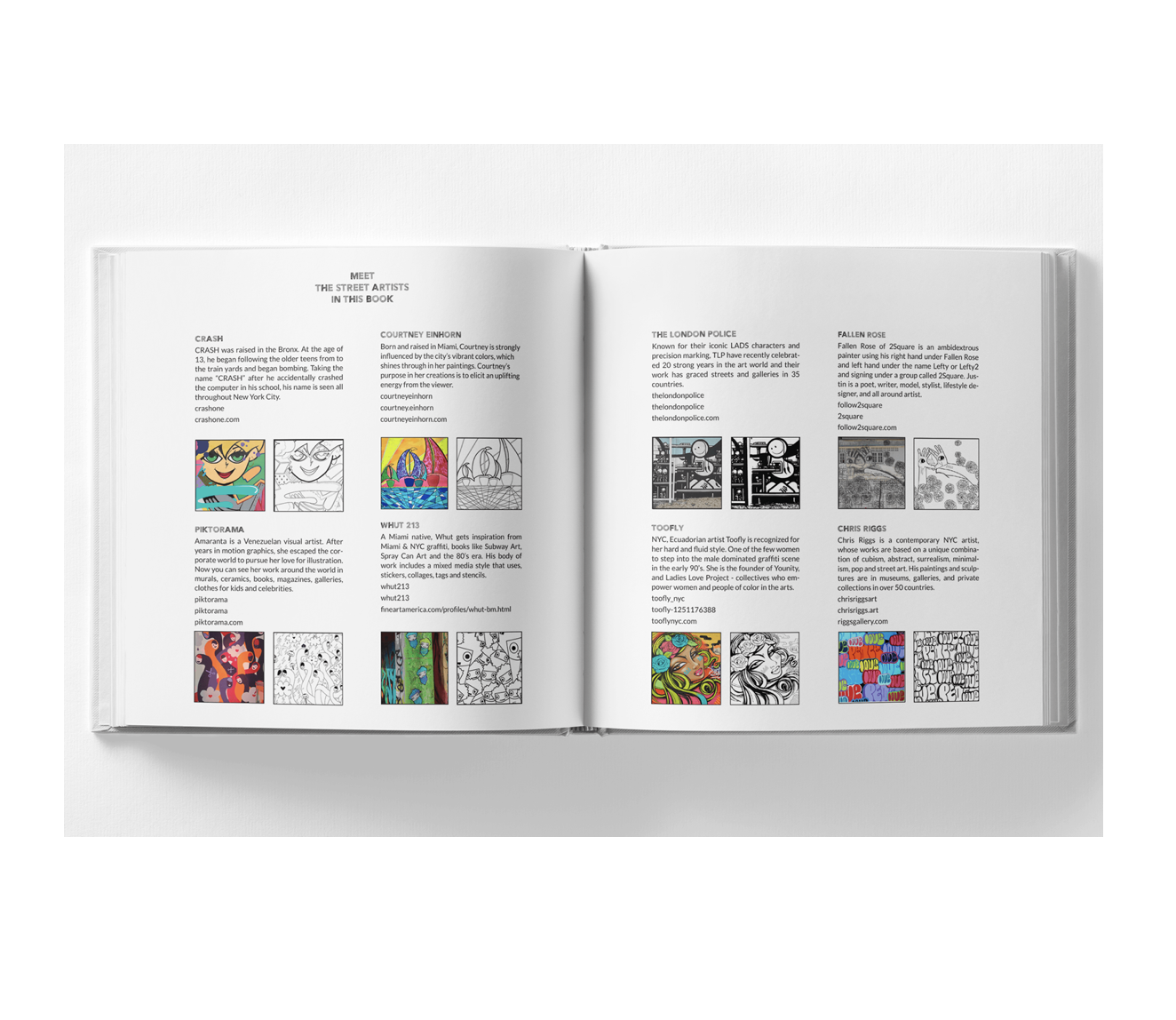 book - ultimate street art coloring by aimfully books