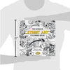 book - ultimate street art coloring by aimfully books