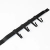 utensil bar - 4 hooks - wrought iron by millstream home